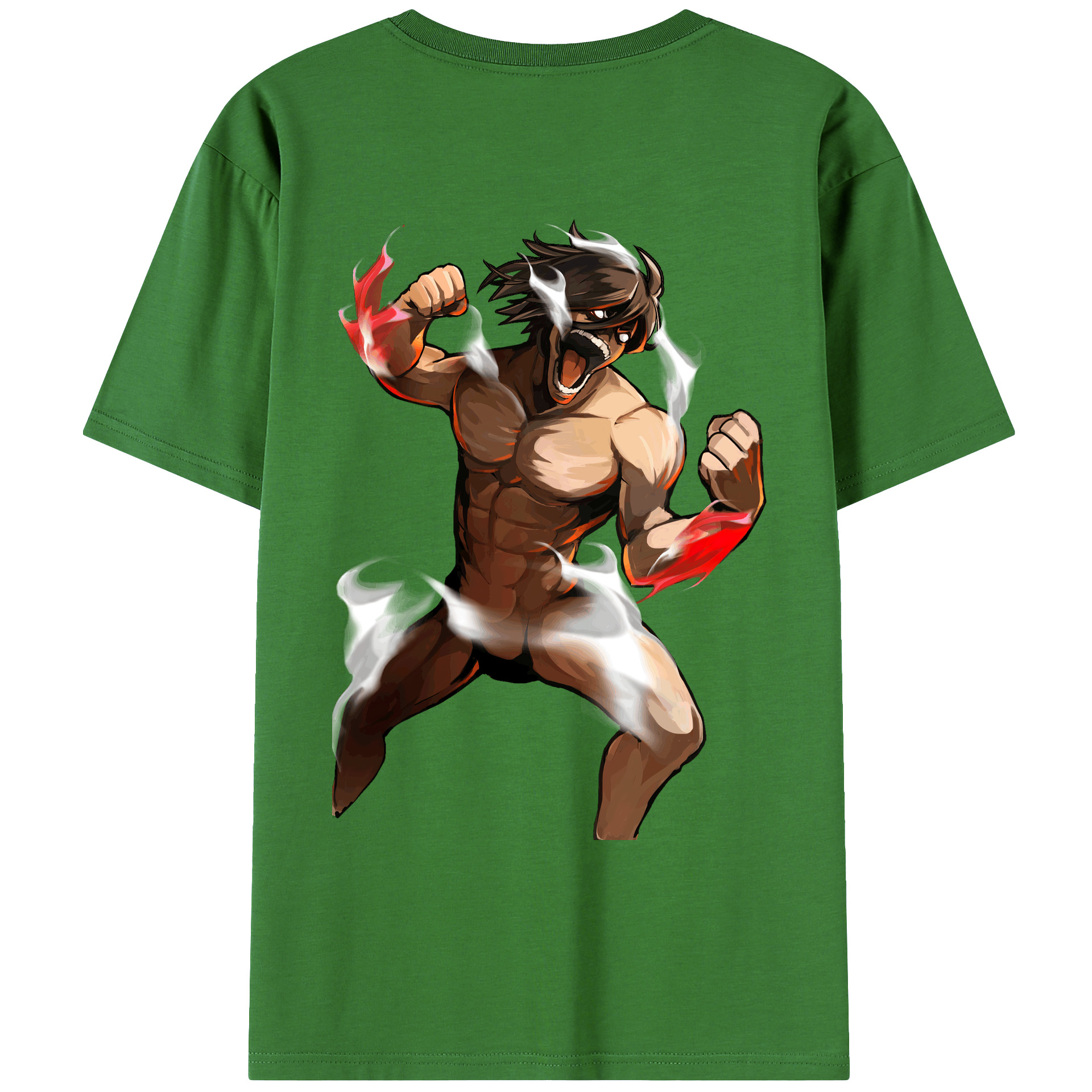 （画像用） 進撃の巨人 Attack on Titan レディース半袖Tシャツ(バックプリント)